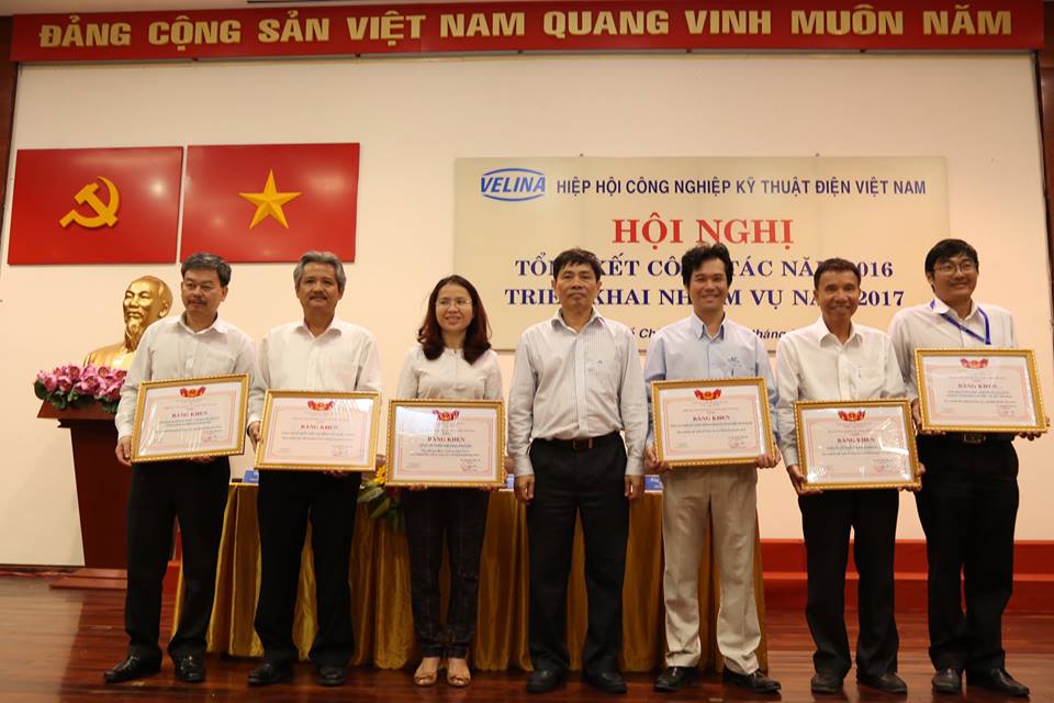  BHT Technology HONORED TO RECEIVE THE CERTIFICATE OF VIETNAM ELECTRICITY INDUSTRY  ASSOCIATION